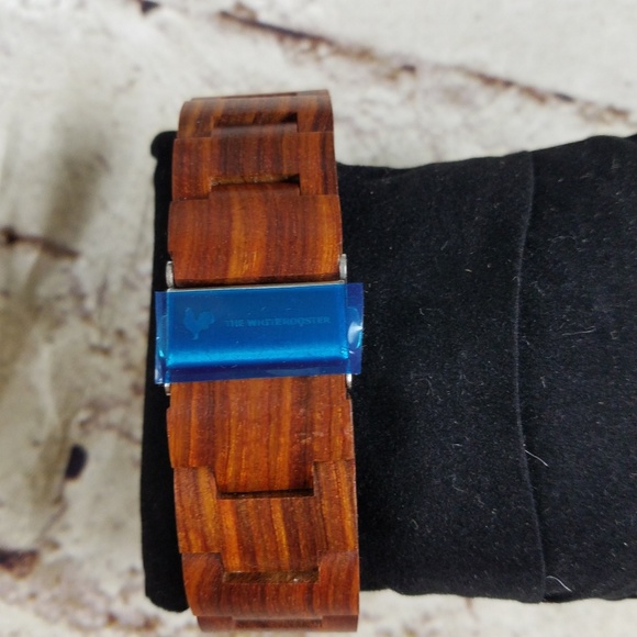 Rhode Island Red Wood Watch The White Rooster Gift - Picture 6 of 8